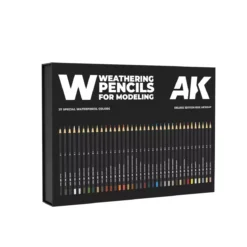 Weathering Watercolor Pencils Set : Deluxe Edition Box - AK Interactive