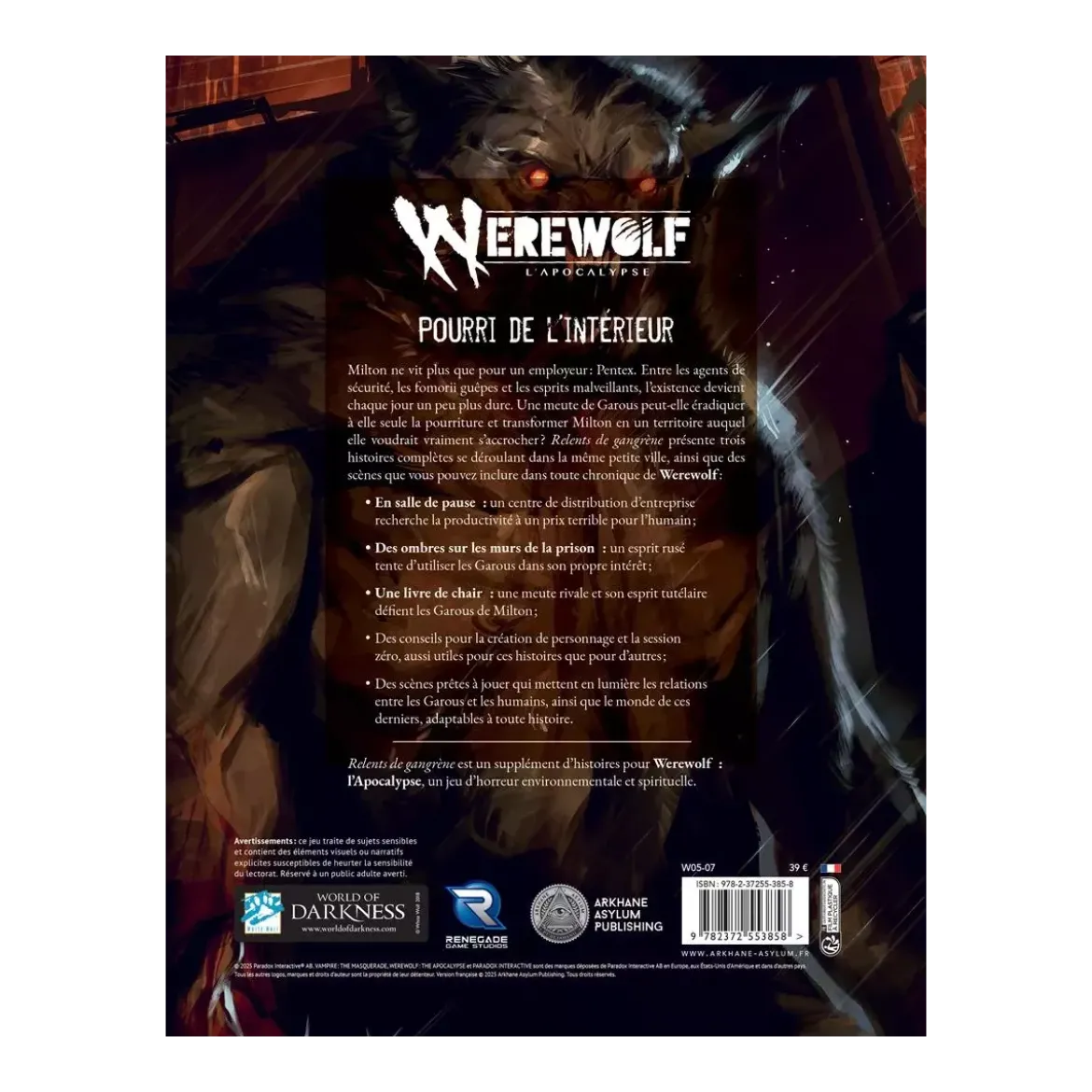 Werewolf : l'Apocalypse - Relents de Gangrène