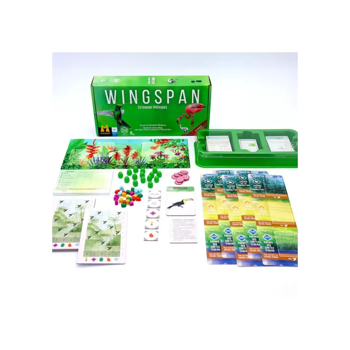 Wingspan : Amériques - Extension