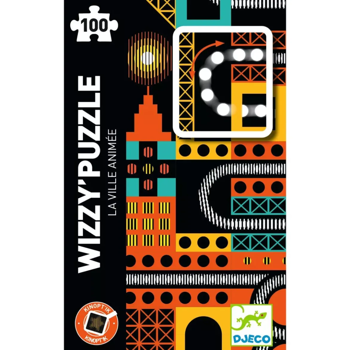 Wizzy' Puzzle La Ville Animée - 100 pièces
