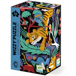 Wizzy' Puzzle Le Saut du Tigre - 50 pièces