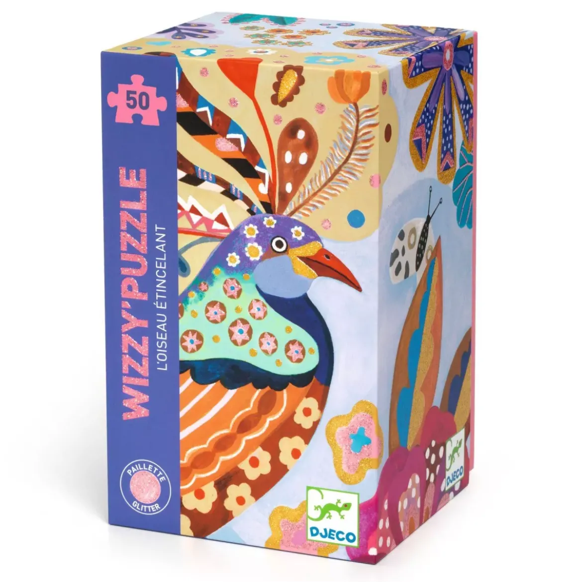 Wizzy' Puzzle L'Oiseau Etincelant - 50 pièces