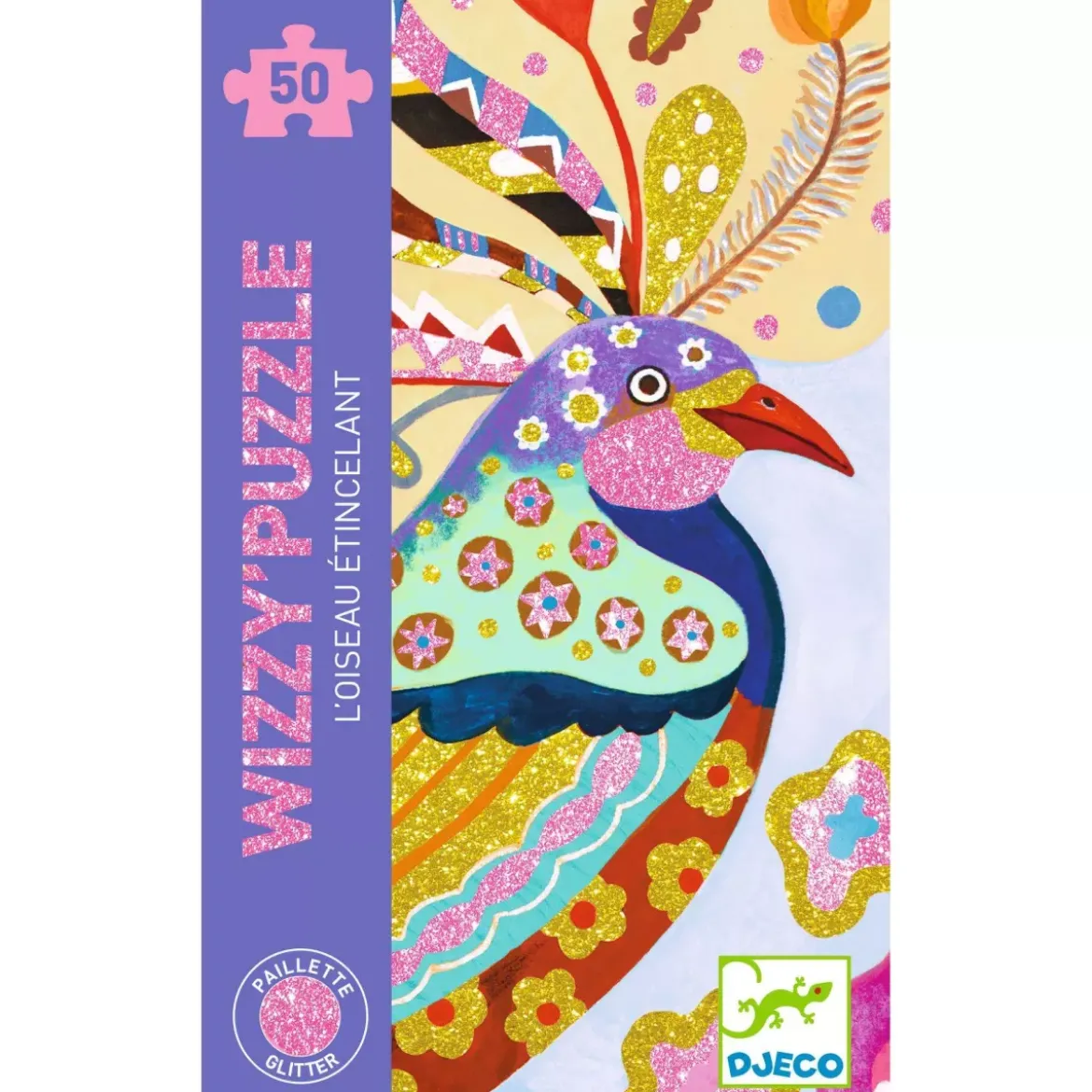 Wizzy' Puzzle L'Oiseau Etincelant - 50 pièces