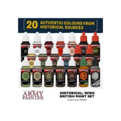 World War II British Paint Set