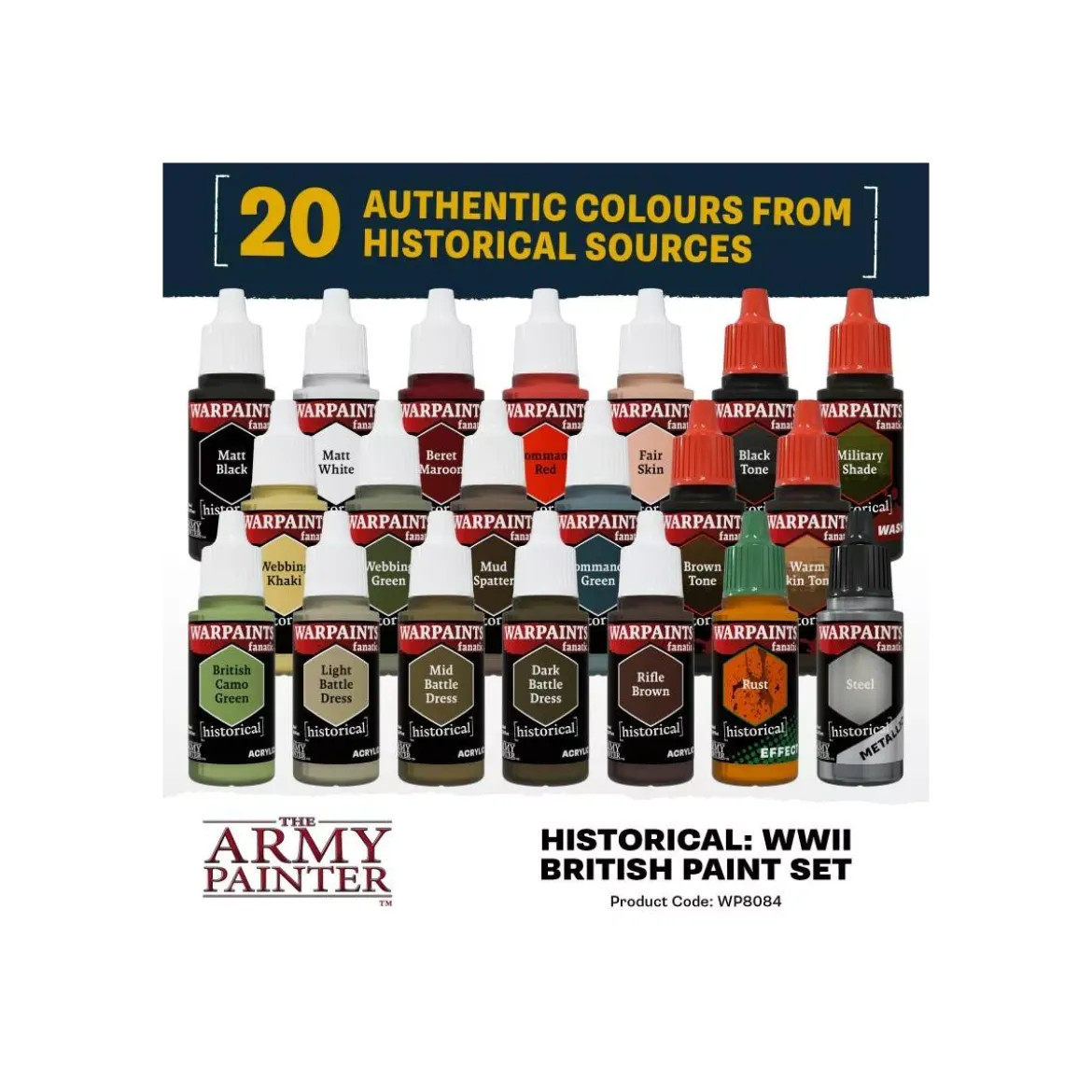 World War II British Paint Set