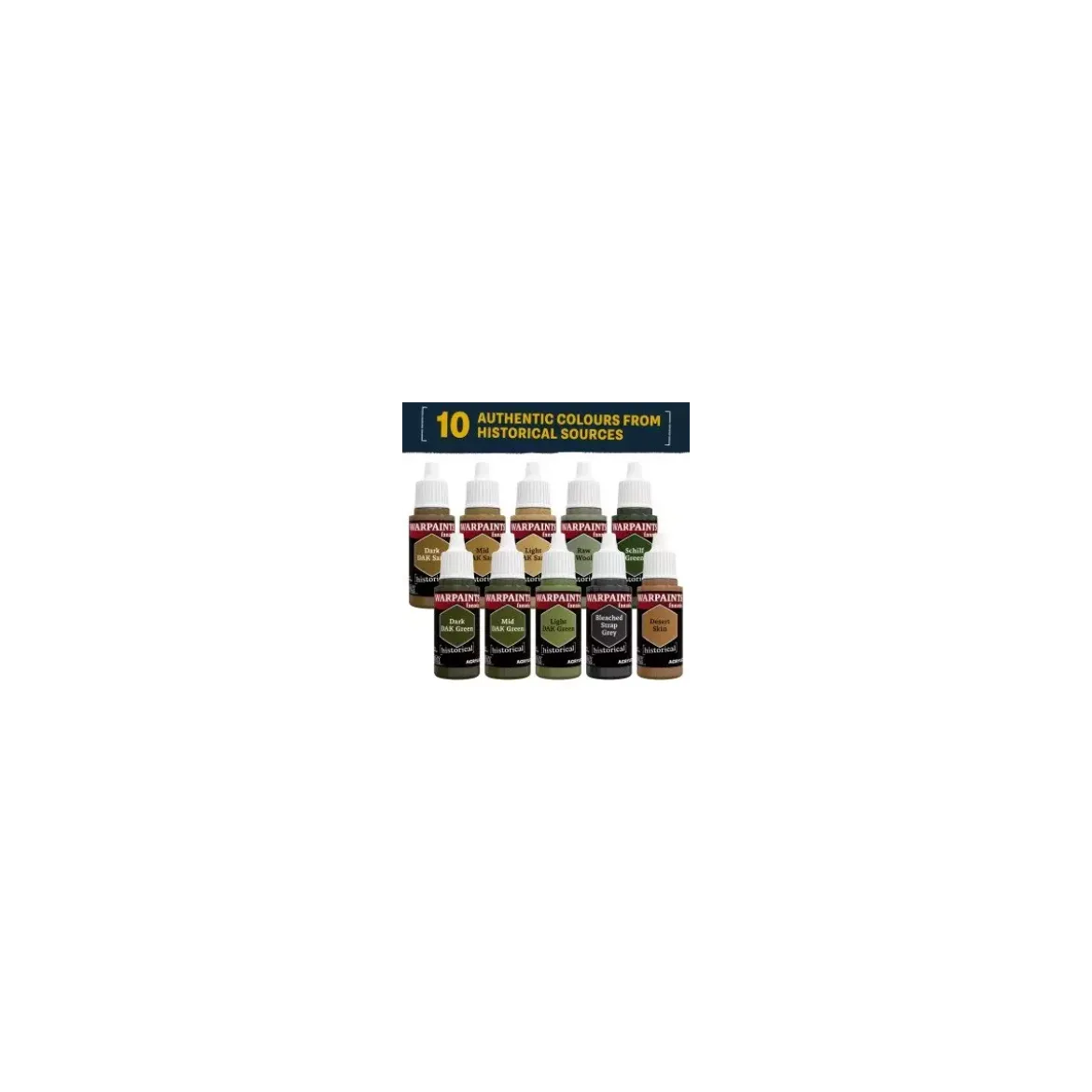 World War II German Afrika Korps Paint Set