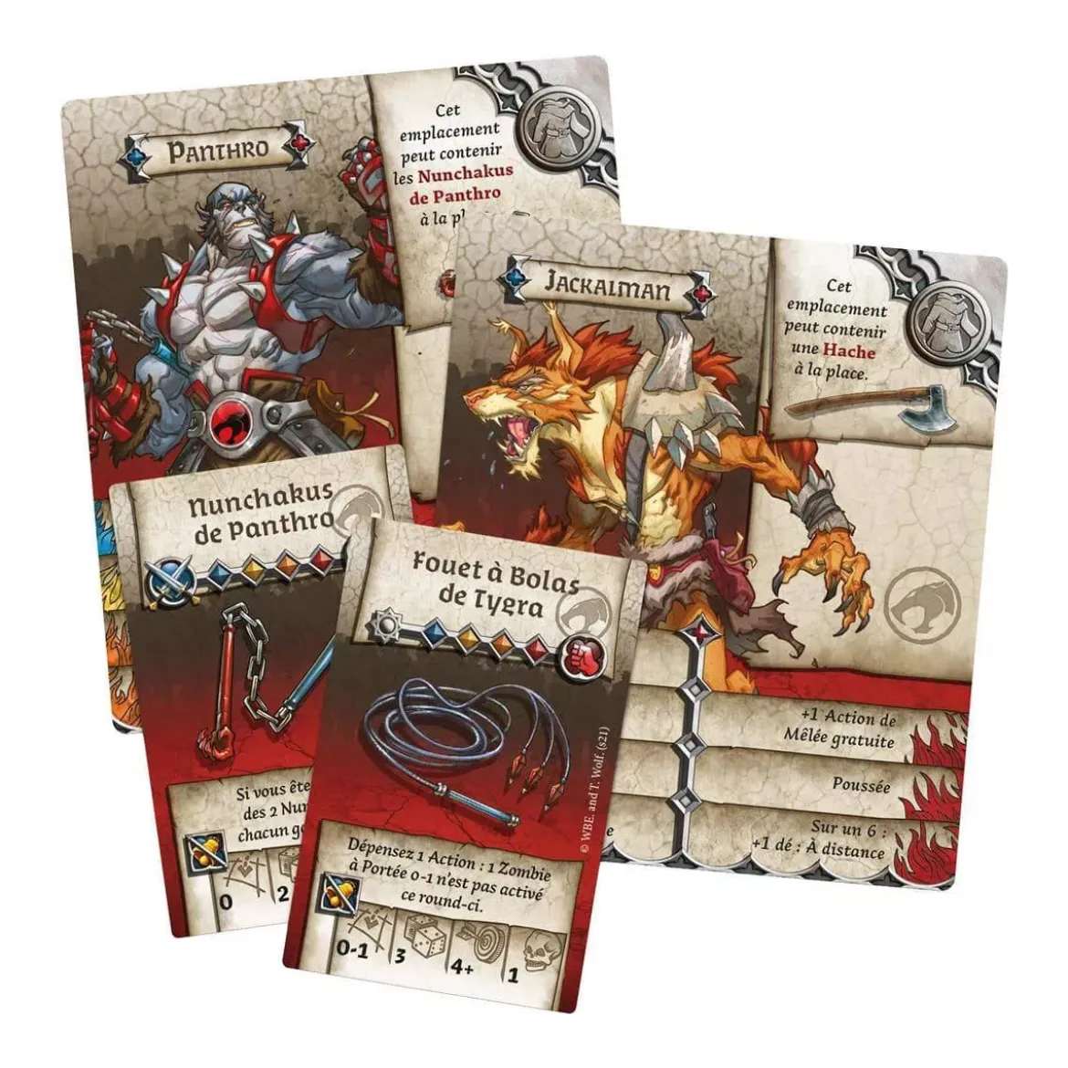 Zombicide Black Plague : Thundercats Pack 2 - Extension