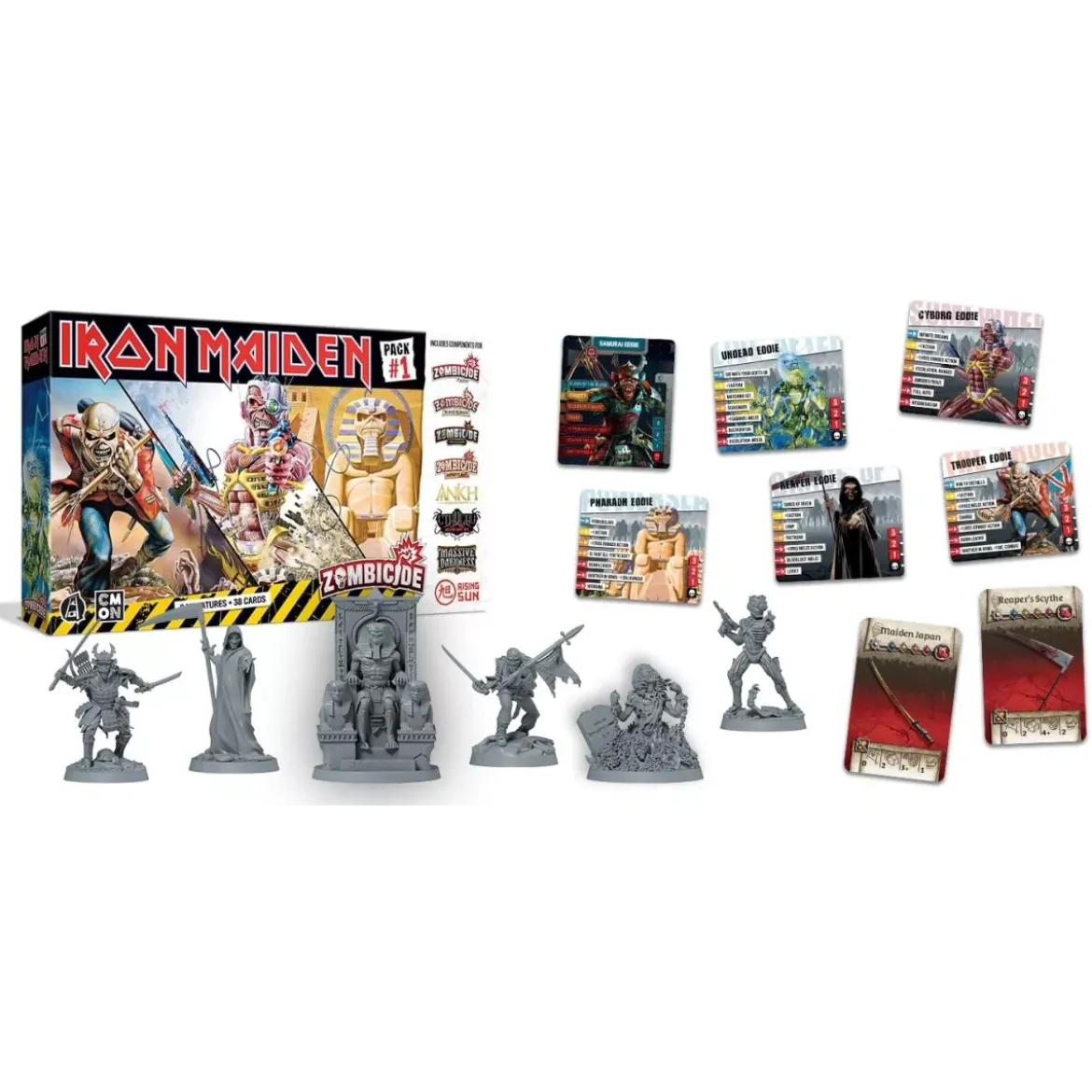 Zombicide : Iron Maiden Pack 1 - Extension VO