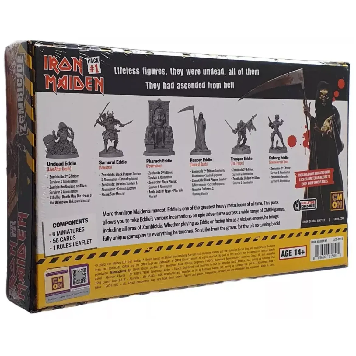 Zombicide : Iron Maiden Pack 1 - Extension VO