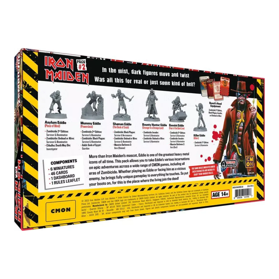 Zombicide : Iron Maiden Pack 2 - Extension