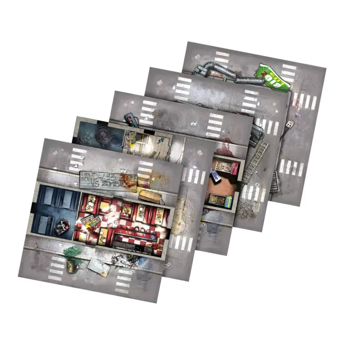 Zombicide : Set de Dalles Saison 1 - Extension